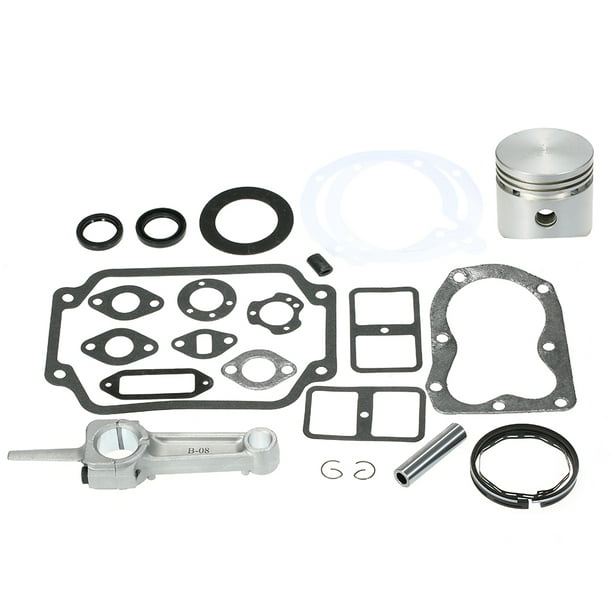 Autu Parts ENGINE REBUILD KIT FOR 8HP KHLER K181 AND M8 W/FREE ITEMS Standard 